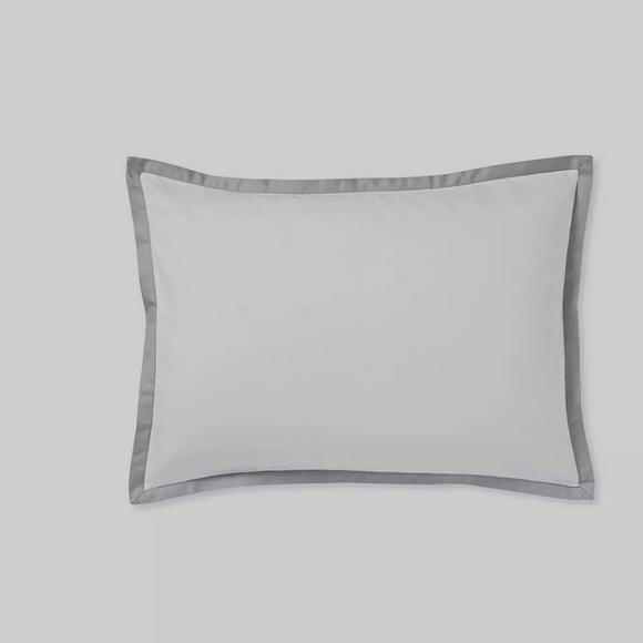 💥New💥SERENA & LILY Pewter Border Frame Standard Shams